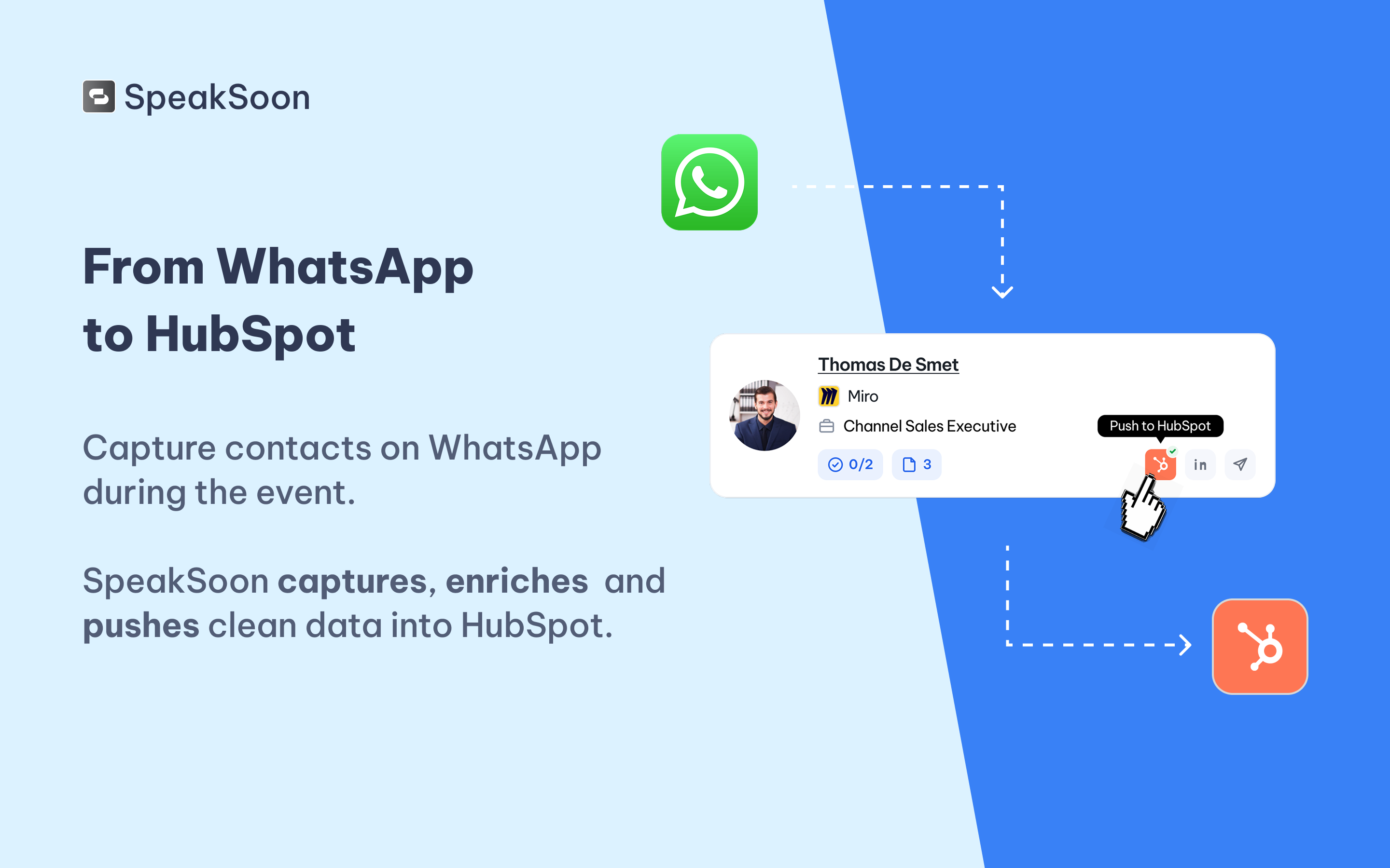 From WhatsApp to HubSpot